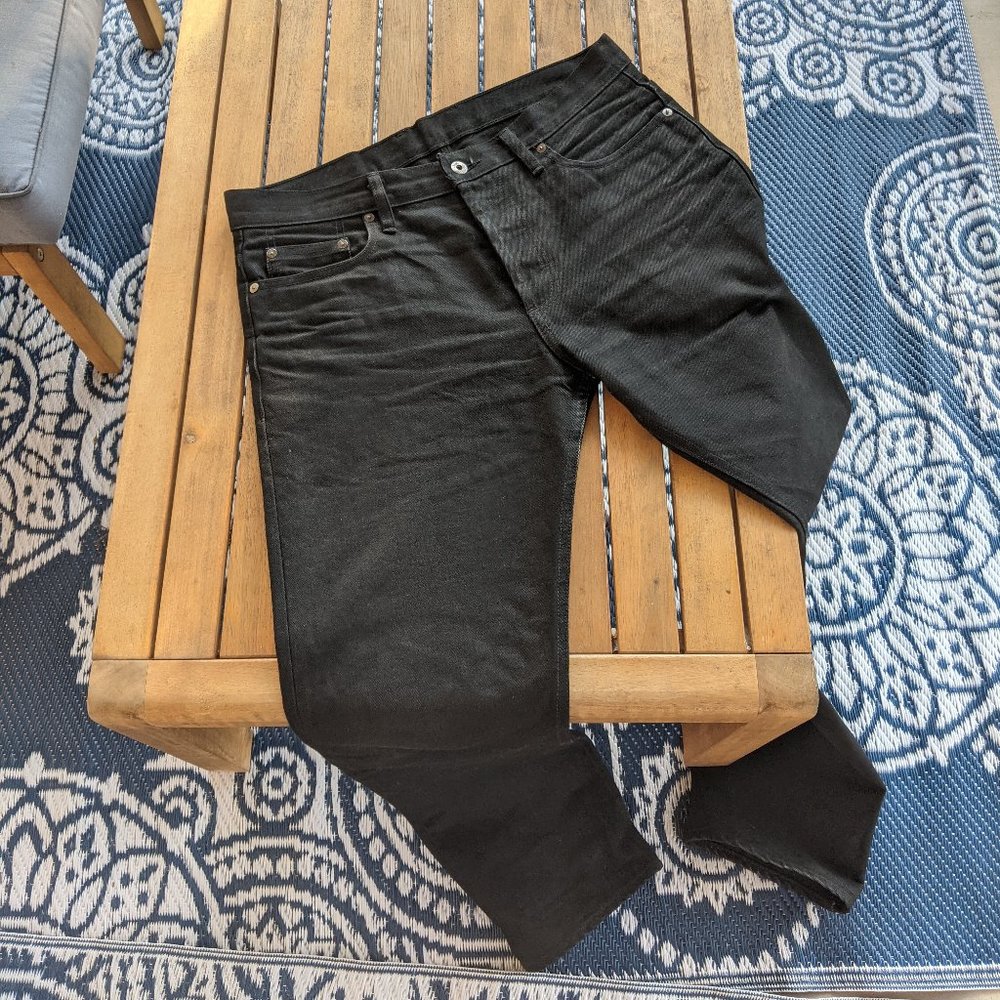 3Sixteen SL-220x Jeans Straight Leg Double Black